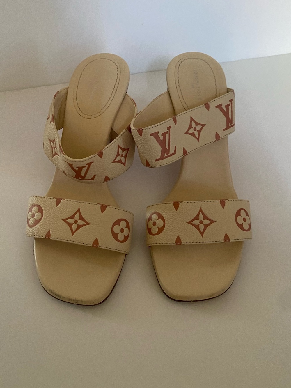 Louis Vuitton heels sandals